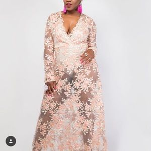 fashion nova flower goddess dress